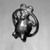 <em>Gold Monkey in Swing</em>. Gold, 1 × 7/8 × 7/16 in. (2.5 × 2.2 × 1 cm). Brooklyn Museum, Alfred W. Jenkins Fund, 35.85. Creative Commons-BY (Photo: Brooklyn Museum, 35.85_acetate_bw.jpg)