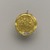 Byzantine. <em>Coin: Tremissis</em>, 527-565 C.E. Gold, 1/16 x 9/16 in. Diam. (0.2 x 1.5 cm). Brooklyn Museum, Frank L. Babbott Fund and Henry L. Batterman Fund, 36.155. Creative Commons-BY (Photo: Brooklyn Museum, 36.155.at_back_PS1.jpg)