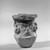  <em>Vase</em>. Jade, 3 1/2 × 2 1/2 × 2 1/2 in. (8.9 × 6.4 × 6.4 cm). Brooklyn Museum, Frank L. Babbott Fund, 36.269. Creative Commons-BY (Photo: Brooklyn Museum, 36.269_acetate_bw.jpg)
