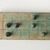  <em>Gaming Board</em>, ca. 1938–1630 B.C.E. Faience, 1 5/16 × 9 3/16 × 4 1/8 in. (3.3 × 23.3 × 10.5 cm). Brooklyn Museum, Charles Edwin Wilbour Fund, 36.2. Creative Commons-BY (Photo: Brooklyn Museum, 36.2_top_PS20.jpg)