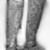 Inupiaq. <em>Man's Pair of Thigh-high Boots with red fabric decoration</em>, 1900-1930. Sealskin, wool, cloth, yarn, each ca. 29 x 11 1/2 x 5 3/4 in. or (80.5 x 28.5 cm). Brooklyn Museum, Frank L. Babbott Fund, 36.37a-b. Creative Commons-BY (Photo: Brooklyn Museum, 36.37a-b_bw.jpg)