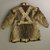 Inupiaq. <em>Summer Coat</em>, 1900-1930. Sealskin, wolverine fur, eider down duck feathers, hide, sinew, thread, 42 1/2 x 36 or (108.5 x 150.0 cm). Brooklyn Museum, Frank L. Babbott Fund, 36.43. Creative Commons-BY (Photo: Brooklyn Museum, 36.43_back_PS5.jpg)