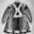 Iñupiaq. <em>Summer Coat</em>, 1900-1930. Sealskin, wolverine fur, eider down duck feathers, hide, sinew, thread, 42 1/2 x 36 or (108.5 x 150.0 cm). Brooklyn Museum, Frank L. Babbott Fund, 36.43. Creative Commons-BY (Photo: Brooklyn Museum, 36.43_view2_bw.jpg)