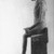  <em>Seated Wadjet</em>, 664–343 B.C.E. Bronze, animal remains, 21 1/4 × 5 1/16 × 9 9/16 in. (54 × 12.9 × 24.3 cm). Brooklyn Museum, Charles Edwin Wilbour Fund, 36.622. Creative Commons-BY (Photo: Brooklyn Museum, 36.622_left_print_bw_SL1.jpg)