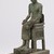  <em>Statuette of Imhotep</em>, 381–30 B.C.E. Coppery alloy, 6 15/16 × 2 3/16 × 4 5/8 in. (17.7 × 5.5 × 11.7 cm). Brooklyn Museum, Charles Edwin Wilbour Fund, 36.623. Creative Commons-BY (Photo: Brooklyn Museum, 36.623_threequarter_PS20.jpg)