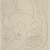 Henri Matisse (Le Cateau-Cambrésis, France, 1869 – 1954, Nice, France). <em>[Untitled] (Illustration for "Le Pitre Châtié,"</em> 1932. Etching on colored wove paper, Sheet: 12 15/16 x 9 13/16 in. (32.9 x 24.9 cm). Brooklyn Museum, Carll H. de Silver Fund, 36.67.4. © artist or artist's estate (Photo: Brooklyn Museum, 36.67.4_view1_PS12.jpg)