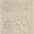 Henri Matisse (French, 1869-1954). <em>[Untitled] (Tailpiece for the Poem "Angoisse")</em>, 1932. Etching on colored wove paper, Sheet: 12 13/16 x 9 13/16 in. (32.5 x 24.9 cm). Brooklyn Museum, Carll H. de Silver Fund, 36.67.7. © artist or artist's estate (Photo: Brooklyn Museum, 36.67.7_view1_PS12.jpg)
