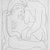 Pablo Picasso (Spanish, 1881-1973). <em>Amours de Jupiter et de Sémélé</em>, 1930. Etching on Japan paper, laid down on mat board with tape at left edge, Sheet: 12 15/16 x 10 1/4 in. (32.9 x 26 cm). Brooklyn Museum, By exchange, 36.915.6. © artist or artist's estate (Photo: Brooklyn Museum, 36.915.6_bw.jpg)