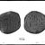  <em>Funerary Cone</em>, ca. 1479-1400 B.C.E. Terracotta, Diam. 2 13/16 x 4 15/16 in. (7.2 x 12.5 cm). Brooklyn Museum, Charles Edwin Wilbour Fund, 37.1846E. Creative Commons-BY (Photo: , 37.115E_37.1846E_SL4.jpg)