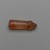  <em>Amulet Representing Fore Part of a Serpent</em>, ca. 1539-1075 B.C.E. Carnelian, 11/16 x Diam. 7/8 in. (1.7 x 2.2 cm) . Brooklyn Museum, Charles Edwin Wilbour Fund, 37.1194E. Creative Commons-BY (Photo: Brooklyn Museum, 37.1194E_view2_PS2.jpg)
