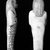  <em>Shabty of Sati</em>, ca. 1390-1352 B.C.E. Faience, Height 9 13/16 in. (25 cm). Brooklyn Museum, Charles Edwin Wilbour Fund, 37.123E. Creative Commons-BY (Photo: , 37.123E_37.124E_NegB_glass_bw_SL4.jpg)