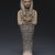 <em>Shabty of Lady Sati</em>, ca. 1390-1352 B.C.E. Faience, 10 1/4 × 3 1/2 × 2 1/4 in. (26 × 8.9 × 5.7 cm). Brooklyn Museum, Charles Edwin Wilbour Fund, 37.124E. Creative Commons-BY (Photo: Brooklyn Museum, 37.124E_SL1.jpg)