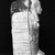  <em>Shabti Coffin of Iuy</em>, ca. 1539-1400 B.C.E. Limestone, Dimensions of Closed Coffin: 7 x 7 x 15 1/4 in. (17.8 x 17.8 x 38.7 cm). Brooklyn Museum, Charles Edwin Wilbour Fund, 37.128E. Creative Commons-BY (Photo: Brooklyn Museum, 37.128E_NegA_glass_bw_SL4.jpg)