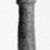  <em>Column Amulet (Wadj)</em>, 664-343 B.C.E. Faience, 1 3/8 × 1/2 in. (3.5 × 1.2 cm). Brooklyn Museum, Charles Edwin Wilbour Fund, 37.1311E. Creative Commons-BY (Photo: Brooklyn Museum, 37.1311E_GRP-A_glass_bw_SL1.jpg)