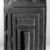  <em>False Door Stela</em>, 6th century B.C.E. Limestone, 11 15/16 × 9 7/16 × 2 15/16 in. (30.3 × 24 × 7.5 cm). Brooklyn Museum, Charles Edwin Wilbour Fund, 37.1354E. Creative Commons-BY (Photo: Brooklyn Museum, 37.1354E_negB_bw_IMLS.jpg)