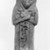  <em>Shabty of the Prophet of Amon, Harkhebit</em>, ca. 1292-1075 B.C.E. Faience, 4 7/16 x 1 11/16 x 1 9/16 in. (11.3 x 4.3 x 4 cm). Brooklyn Museum, Charles Edwin Wilbour Fund, 37.135E. Creative Commons-BY (Photo: Brooklyn Museum, 37.135E_NegA_acetate_bw_SL1.jpg)