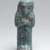  <em>Shabty of the Prophet of Amon, Harkhebit</em>, ca. 1292-1075 B.C.E. Faience, 4 7/16 x 1 11/16 x 1 9/16 in. (11.3 x 4.3 x 4 cm). Brooklyn Museum, Charles Edwin Wilbour Fund, 37.135E. Creative Commons-BY (Photo: Brooklyn Museum, 37.135E_front_PS2.jpg)