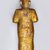  <em>Osiris</em>, 4th century B.C.E. or later. Wood, gesso, paste, bronze, electrum, gold leaf, 7 5/16 x 3 3/8 x 1 5/16 in. (18.6 x 8.6 x 3.4 cm). Brooklyn Museum, Charles Edwin Wilbour Fund, 37.1374E. Creative Commons-BY (Photo: Brooklyn Museum (Gavin Ashworth,er), 37.1374E_back_Gavin_Ashworth_photograph.jpg)