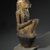  <em>Leonine Goddess</em>, 770-412 B.C.E. Wood, gold leaf, plaster, linen, bronze, animal remains, 16 3/4 x 5 1/8 x 6 1/2 in. (42.5 x 13 x 16.5 cm). Brooklyn Museum, Charles Edwin Wilbour Fund, 37.1379E. Creative Commons-BY (Photo: Brooklyn Museum, 37.1379E_threequarter_PS6.jpg)