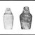  <em>Canopic Jar</em>, ca. 1980-1075 B.C.E. Egyptian alabaster (calcite), 15 1/2 × Diam. 8 in. (39.4 × 20.3 cm). Brooklyn Museum, Charles Edwin Wilbour Fund, 37.1380Ea-b. Creative Commons-BY (Photo: , 37.1380Ea-b_37.1733Ea-b_GrpA_SL4.jpg)