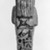  <em>Small Shabty of the Chief Draftsman Amen-em-opet</em>, ca. 1075-656 B.C.E. Faience, 4 1/8 x 1 9/16 x 1 7/16 in. (10.5 x 4 x 3.6 cm). Brooklyn Museum, Charles Edwin Wilbour Fund, 37.138E. Creative Commons-BY (Photo: Brooklyn Museum, 37.138E_NegC_acetate_bw_SL1.jpg)