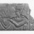 Egyptian. <em>Pharaoh Offering an Image of Ma`at</em>, 1st century B.C.E. Sandstone, 19 × 1 15/16 × 27 1/16 in. (48.3 × 5 × 68.7 cm). Brooklyn Museum, Charles Edwin Wilbour Fund, 37.1525E. Creative Commons-BY (Photo: Brooklyn Museum, 37.1525E_NegB_print_bw_SL4.jpg)