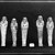  <em>Privy Counsellor of Amun, Ku</em>, 664–332 B.C.E. Faience, height: 4 5/16 in. (11 cm). Brooklyn Museum, Charles Edwin Wilbour Fund, 37.175E. Creative Commons-BY (Photo: , 37.174E_37.175E_37.176E_37.177E_37.178E_GrpA_SL4.jpg)