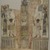  <em>Mummy Shroud</em>, 305-30 B.C.E. Linen, gesso, pigment
, 40 3/8 x 35 15/16 in. (102.6 x 91.3 cm). Brooklyn Museum, Charles Edwin Wilbour Fund, 37.1811E. Creative Commons-BY (Photo: Brooklyn Museum, 37.1811E_PS9.jpg)