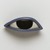  <em>Right Eye from an Anthropoid Coffin</em>, 1539-30 B.C.E. Obsidian, crystalline limestone, glass, 13/16 x 2 5/16 x 1 in. (2.1 x 5.8 x 2.6 cm). Brooklyn Museum, Charles Edwin Wilbour Fund, 37.1951E. Creative Commons-BY (Photo: Brooklyn Museum, 37.1951E_view1_PS2.jpg)
