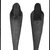  <em>Mummified Ibis</em>, 664-332 B.C.E. Animal remains, linen, 5 1/4 × 3 3/8 × 19 3/4 in. (13.3 × 8.6 × 50.2 cm). Brooklyn Museum, Charles Edwin Wilbour Fund, 37.1985E. Creative Commons-BY (Photo: , 37.1985E_37.1987E_GrpA_SL4.jpg)
