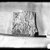 Egyptian. <em>Relief Fragment of a Sem-Priest</em>, ca. 760-747 B.C.E. Limestone, 3 13/16 x 4 1/4 x 1 1/4 in. (9.7 x 10.8 x 3.2 cm). Brooklyn Museum, Charles Edwin Wilbour Fund, 37.2036E. Creative Commons-BY (Photo: Brooklyn Museum, 37.2036E_NegA_SL4.jpg)