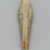  <em>Ushabti of Uza-hor</em>, 664-525 B.C.E. Faience, Height: 4 3/4 in. (12 cm). Brooklyn Museum, Charles Edwin Wilbour Fund, 37.203E. Creative Commons-BY (Photo: Brooklyn Museum, 37.203E_back_PS2.jpg)