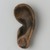  <em>Ear</em>, 1539-1075 B.C.E. Wood, 1 x 1/2 x 2 1/5 in. (2.5 x 1.2 x 5.7 cm). Brooklyn Museum, Charles Edwin Wilbour Fund, 37.2041.4E. Creative Commons-BY (Photo: Brooklyn Museum, 37.2041.4E_back_PS2.jpg)