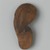  <em>Ear</em>, ca. 1539-1075 B.C.E. Wood, 1 x 1/2 x 2 1/5 in. (2.5 x 1.2 x 5.7 cm). Brooklyn Museum, Charles Edwin Wilbour Fund, 37.2041.4E. Creative Commons-BY (Photo: Brooklyn Museum, 37.2041.4E_front_PS2.jpg)
