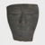  <em>Face from an Anthropoid Coffin</em>, 1075-656 B.C.E. Wood, 14 2/5 x 6 3/10 x 10 7/10 in. (36.6 x 16 x 27.2 cm). Brooklyn Museum, Charles Edwin Wilbour Fund, 37.2041.8E. Creative Commons-BY (Photo: Brooklyn Museum, 37.2041.8E_front_PS2.jpg)