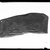  <em>Coffin Fragment</em>. Wood, 4 3/16 x 15/16 x 10 1/4 in. (10.7 x 2.4 x 26 cm). Brooklyn Museum, Charles Edwin Wilbour Fund, 37.2046E (Photo: Brooklyn Museum, 37.2046E_NegA_SL4.jpg)