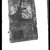  <em>Coffin Fragment with Image of Anubis</em>, ca. 1539-1075 B.C.E., or later. Wood, gesso, pigment, 8 7/16 x 5 11/16 x 9/16 in. (21.5 x 14.4 x 1.4 cm). Brooklyn Museum, Charles Edwin Wilbour Fund, 37.2047E (Photo: Brooklyn Museum, 37.2047E_NegA_SL4.jpg)