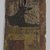 <em>Coffin Fragment with Image of Anubis</em>, ca. 1539-1075 B.C.E., or later. Wood, gesso, pigment, 8 7/16 x 5 11/16 x 9/16 in. (21.5 x 14.4 x 1.4 cm). Brooklyn Museum, Charles Edwin Wilbour Fund, 37.2047E (Photo: Brooklyn Museum, 37.2047E_PS9.jpg)