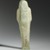  <em>Ushabti of Nesi-Yotf</em>, 664–343 B.C.E. Faience, 3 5/8 x 7/8 x 1/2 in. (9.3 x 2.3 x 1.3 cm). Brooklyn Museum, Charles Edwin Wilbour Fund, 37.224E. Creative Commons-BY (Photo: Brooklyn Museum, 37.224E_back_PS2.jpg)