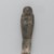  <em>Ushabti of Yuf-o</em>, 664-343 B.C.E. Faience, 3 5/8 x 1 1/16 x 13/16 in. (9.3 x 2.8 x 2 cm). Brooklyn Museum, Charles Edwin Wilbour Fund, 37.227E. Creative Commons-BY (Photo: Brooklyn Museum, 37.227E_front_PS2.jpg)