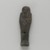  <em>Ushabti of Yuf-o</em>, 664-343 B.C.E. Faience, 3 5/8 x 1 1/16 x 11/16 in. (9.3 x 2.8 x 1.8 cm). Brooklyn Museum, Charles Edwin Wilbour Fund, 37.228E. Creative Commons-BY (Photo: Brooklyn Museum, 37.228E_front_PS2.jpg)