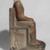  <em>Seated Statue of Nakhtsaes</em>, ca. 2371–2298 B.C.E. Limestone, pigment, 24 1/2 x 10 1/4 x 16 3/4 in. (62.2 x 26 x 42.5 cm). Brooklyn Museum, Charles Edwin Wilbour Fund, 37.22E. Creative Commons-BY (Photo: Brooklyn Museum, 37.22e_profile_right.jpg)