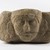 Huastec. <em>Relief Carving of a Human Face</em>, 900–1250. Stone, 7 3/4 × 13 1/2 × 11 1/2 in. (19.7 × 34.3 × 29.2 cm). Brooklyn Museum, Frank Sherman Benson Fund and the Henry L. Batterman Fund, 37.2895PA. Creative Commons-BY (Photo: Brooklyn Museum, 37.2895PA_front_PS22.jpg)