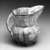 Tonala. <em>Pitcher</em>, circa 1848. Ceramic, pigment, glaze, 6 3/4 x 5 x 8in. (17.1 x 12.7 x 20.3cm). Brooklyn Museum, Frank Sherman Benson Fund and the Henry L. Batterman Fund, 37.2965PA. Creative Commons-BY (Photo: Brooklyn Museum, 37.2965PA_bw.jpg)