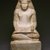  <em>Amunhotep, Son of Nebiry</em>, ca. 1426-1400 B.C.E. Limestone, pigment, 25 3/8 × 14 5/16 × 14 3/8 in., 206 lb. (64.5 × 36.3 × 36.5 cm, 93.44kg). Brooklyn Museum, Charles Edwin Wilbour Fund, 37.29E. Creative Commons-BY (Photo: Brooklyn Museum, 37.29E_front_SL1.jpg)