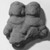  <em>Molded Figurine</em>. Gray clay Brooklyn Museum, Frank Sherman Benson Fund and Henry L. Batterman Fund, 37.3033PA. Creative Commons-BY (Photo: Brooklyn Museum, 37.3033PA_acetate_bw.jpg)