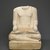  <em>Djehuti</em>, ca. 1539-1390 B.C.E. Limestone, 16 5/8 × 14 3/16 × 12 13/16 in., 100 lb. (42.2 × 36 × 32.5 cm, 45.36kg). Brooklyn Museum, Charles Edwin Wilbour Fund, 37.30E. Creative Commons-BY (Photo: Brooklyn Museum, 37.30E_front_PS1.jpg)