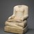  <em>Djehuti</em>, ca. 1539-1390 B.C.E. Limestone, 16 5/8 × 14 3/16 × 12 13/16 in., 100 lb. (42.2 × 36 × 32.5 cm, 45.36kg). Brooklyn Museum, Charles Edwin Wilbour Fund, 37.30E. Creative Commons-BY (Photo: Brooklyn Museum, 37.30E_threequarter_PS1.jpg)
