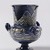  <em>Vase with Three Handles</em>, ca. 1352–1336 B.C.E. Glass, 3 1/2 × 3 in. (8.9 × 7.6 cm). Brooklyn Museum, Charles Edwin Wilbour Fund, 37.340E. Creative Commons-BY (Photo: Brooklyn Museum, 37.340E_overall02_PS20.jpg)