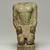  <em>Kneeling Statue of Nesbanebdjedet</em>, ca. 755-730 B.C.E. Egyptian faience, 5 3/8 x 1 7/8 x 3 1/4 in. (13.6 x 4.8 x 8.3 cm). Brooklyn Museum, Charles Edwin Wilbour Fund, 37.344E. Creative Commons-BY (Photo: Brooklyn Museum, 37.344E_front_PS11.jpg)